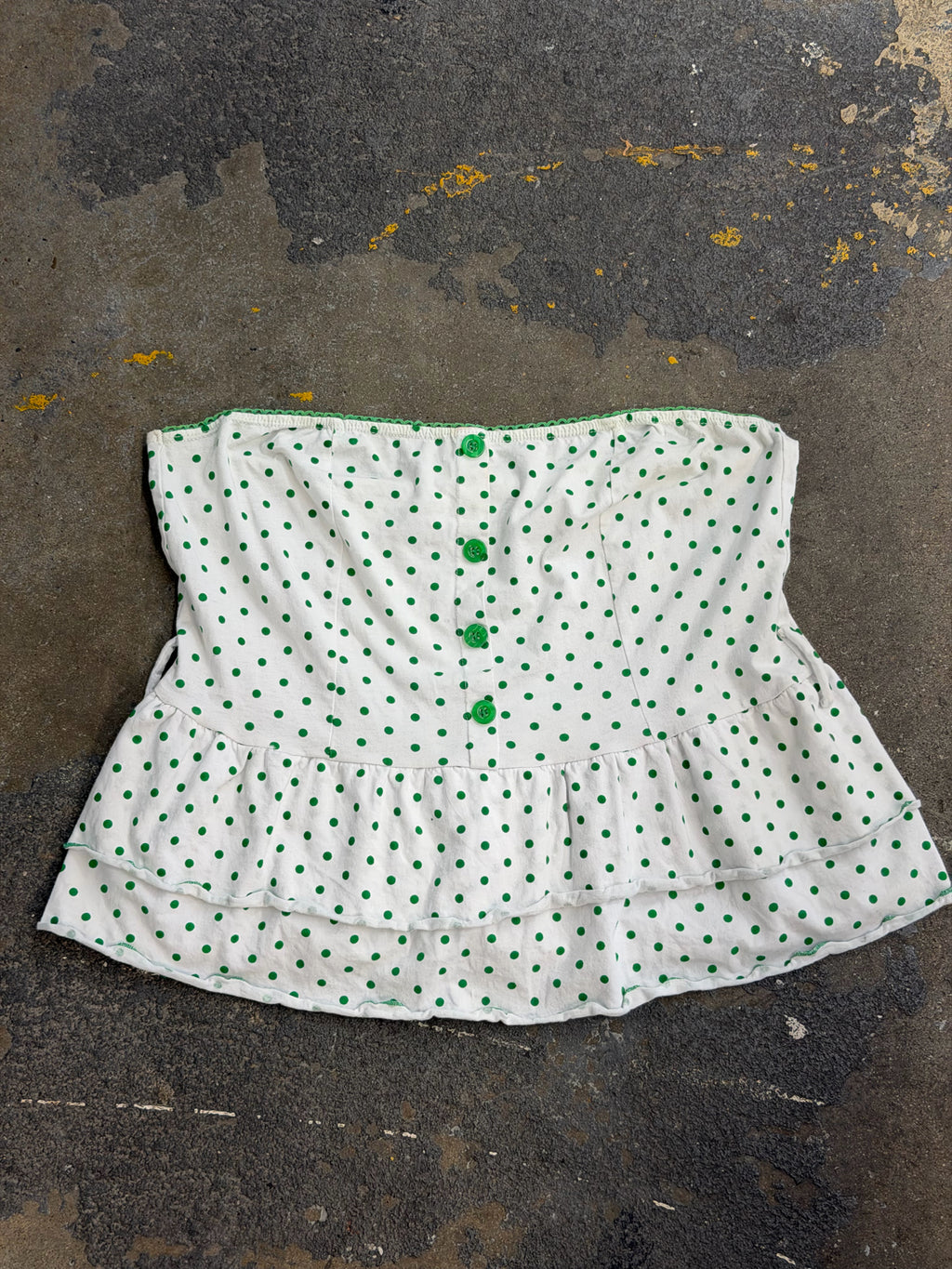 UNKN Medium Green Top