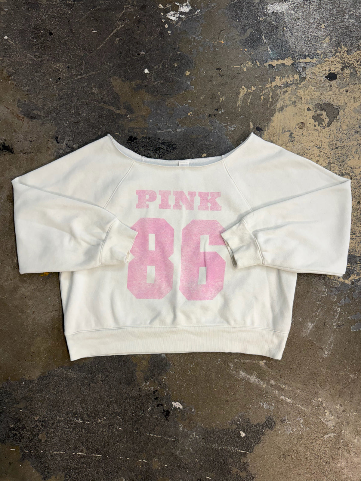 Pink Large Logo Sweater