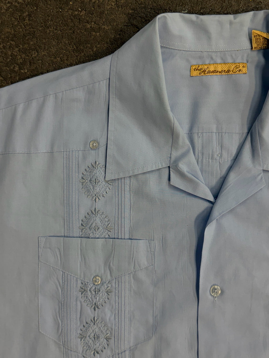 The Havanera Large Blue Shirt