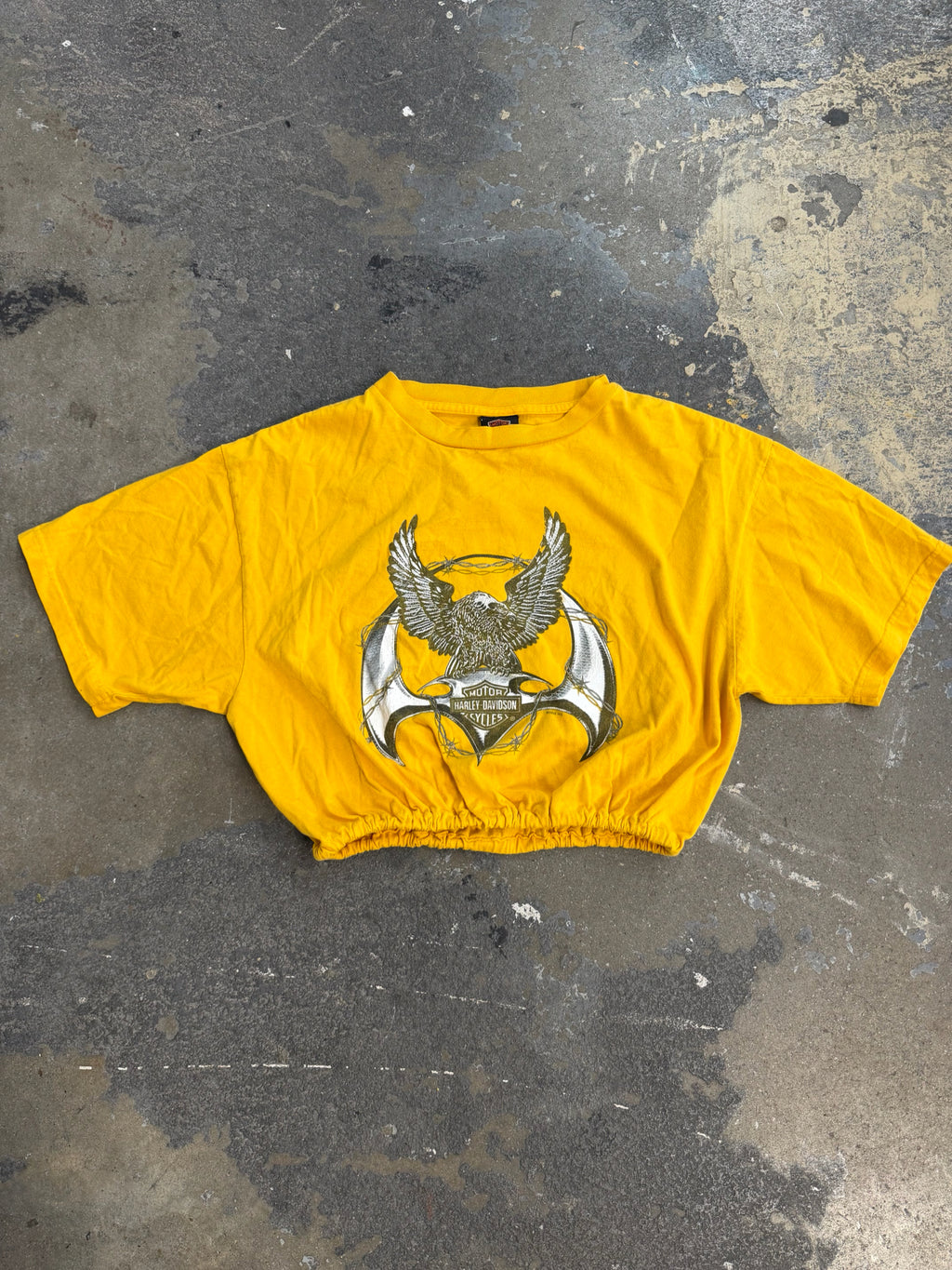 Harley Davidson XL Yellow Top