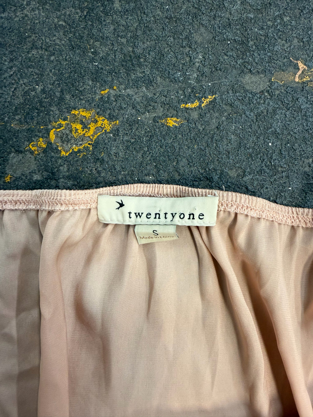 Twenty One Small Y2K Satin Top