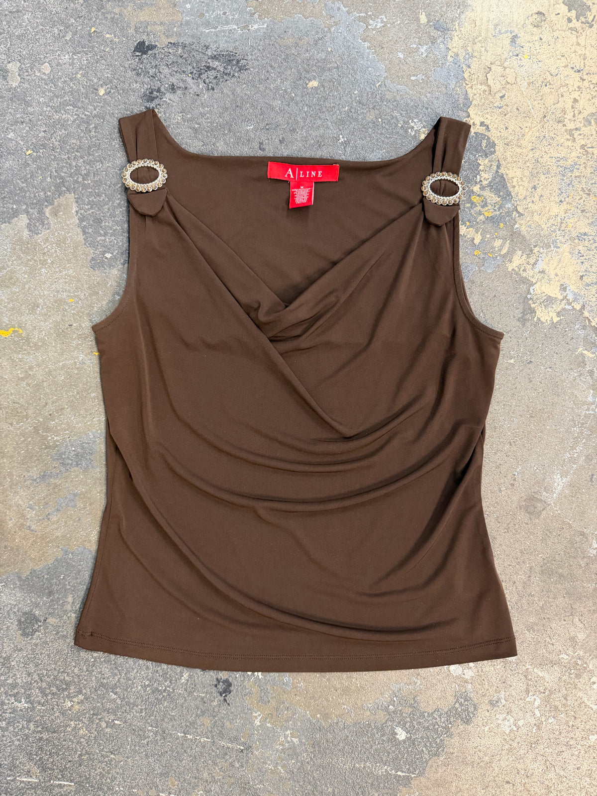 A Line Medium Y2K Top
