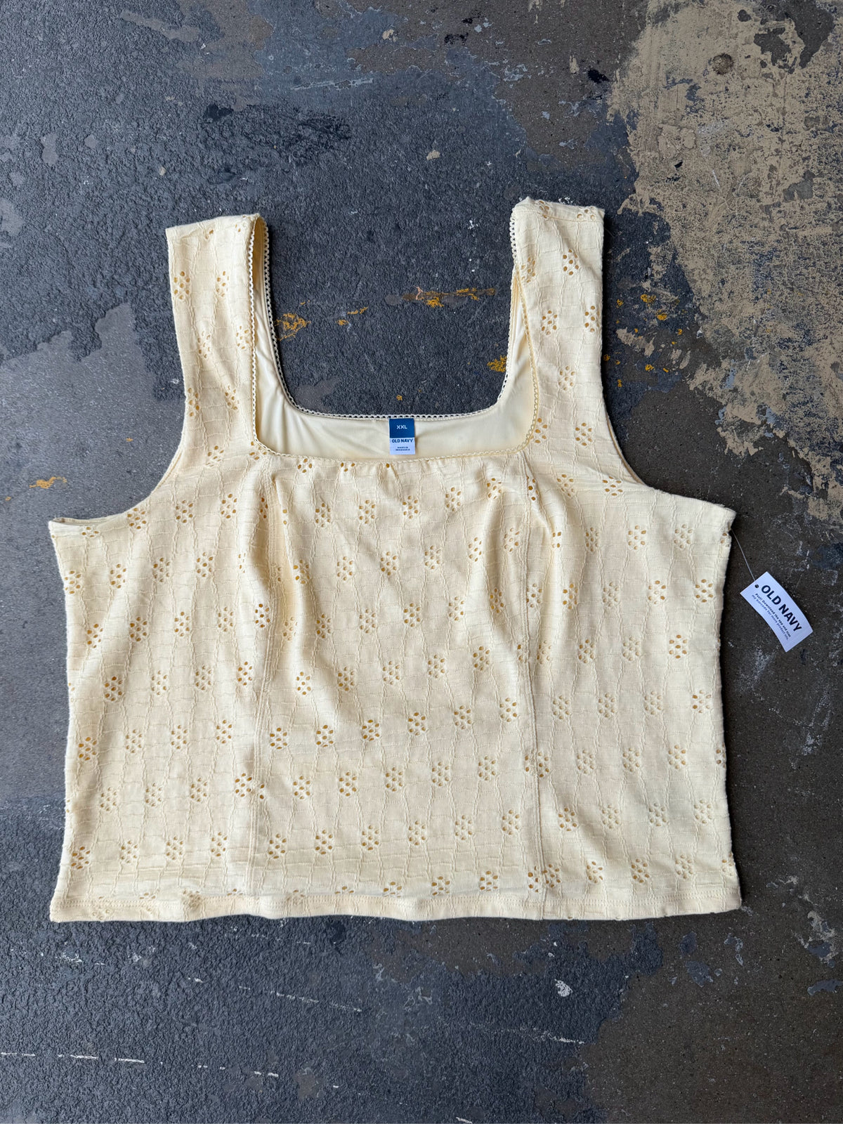 Old Navy XXL NWT Eyelet Top