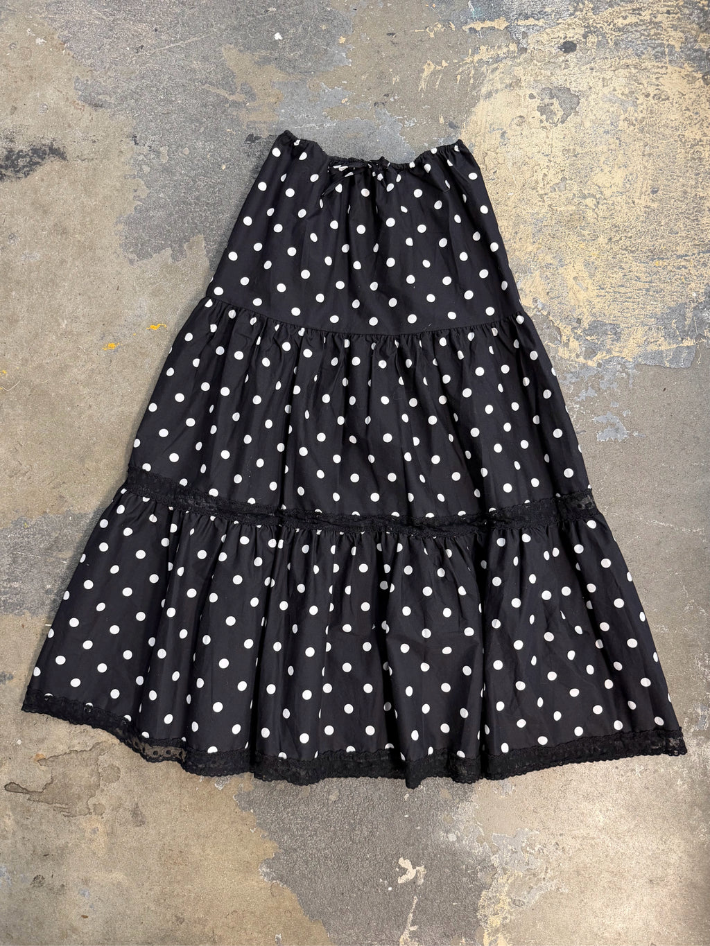 WEWOREWHAT XS Drawstring Skirt