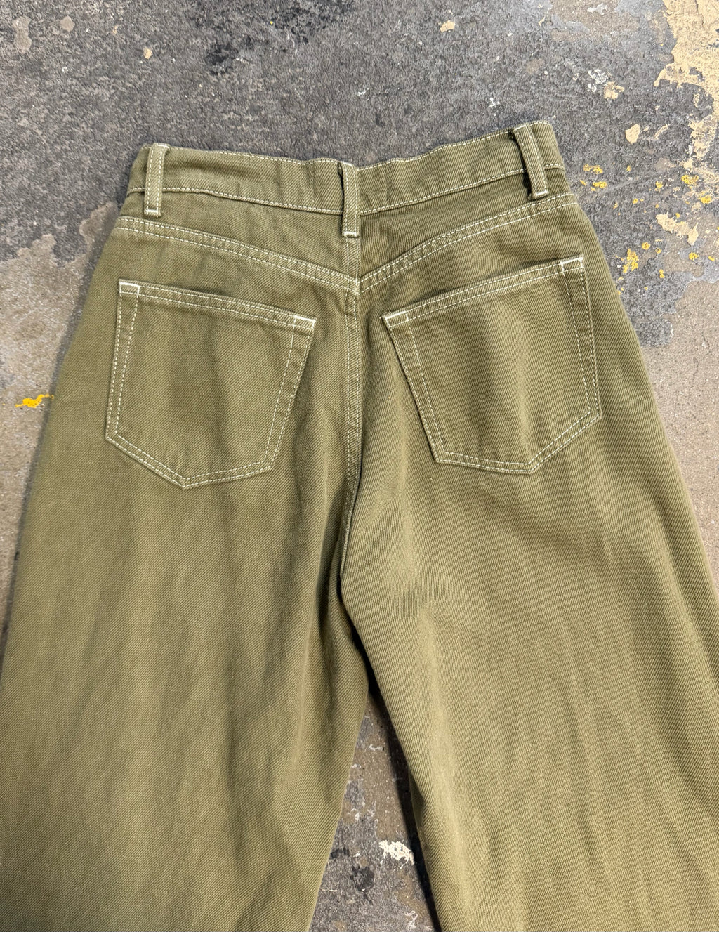 Reformation Size 24 Green Pants