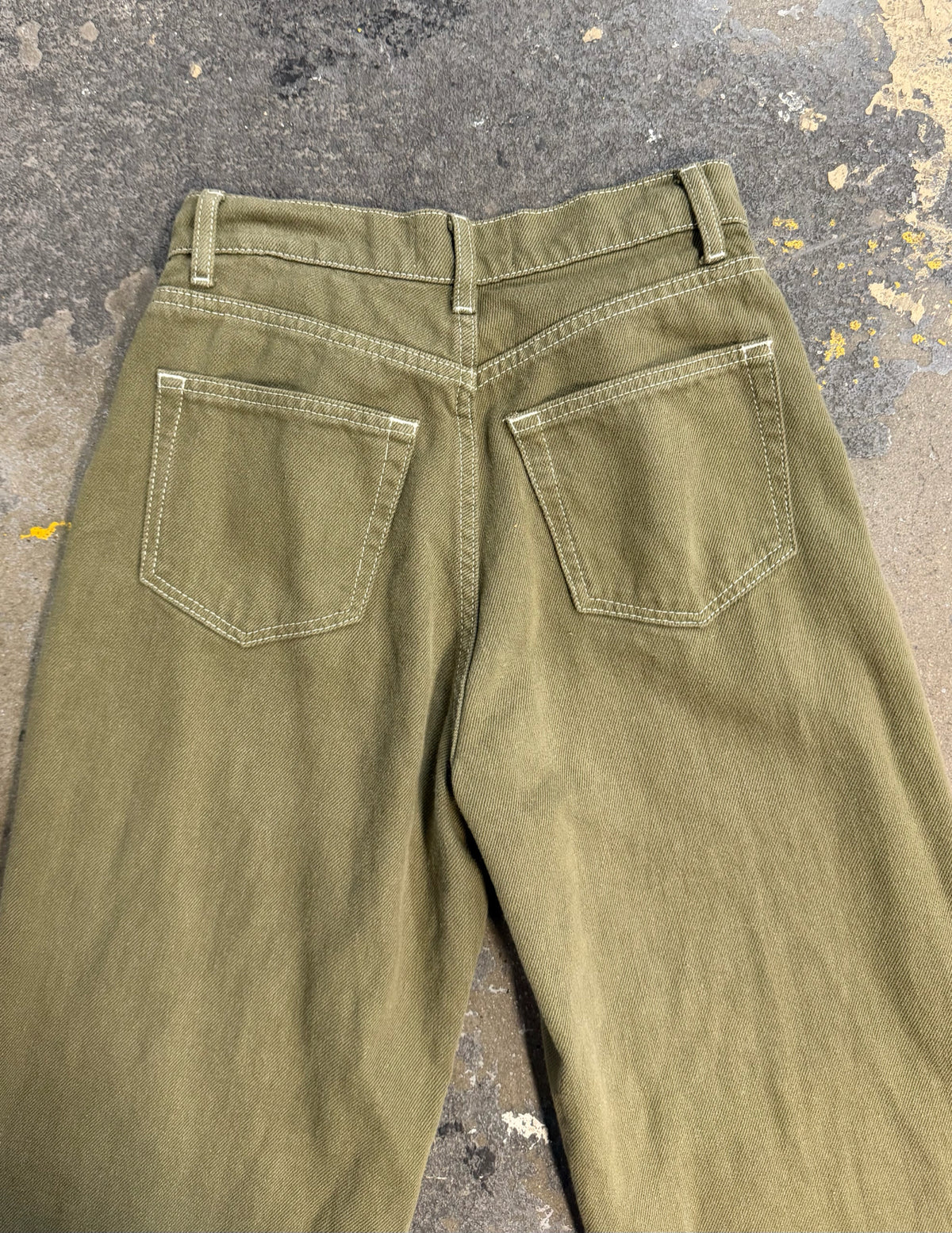 Reformation Size 24 Green Pants