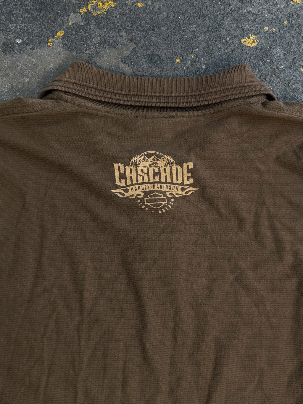 Harley Davidson XL Brown Shirt