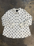 Lane Bryant Size 22/24 Polka Dot Top
