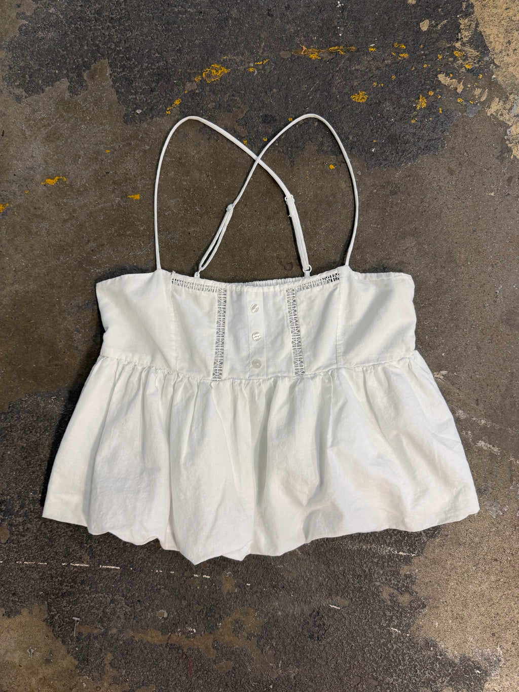 Zara Small Bubble Tank Top