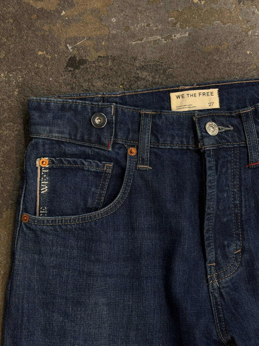 Free People Size 27 Denim Pants