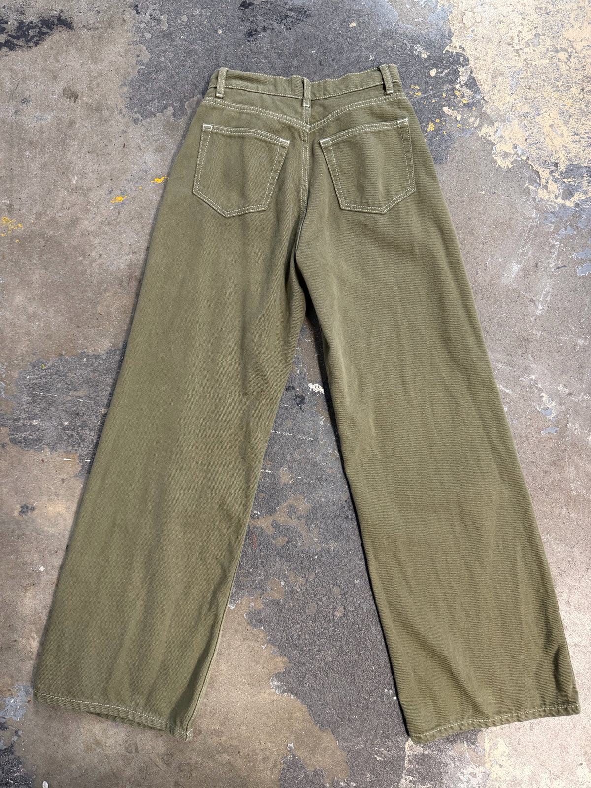 Reformation Size 24 Green Pants